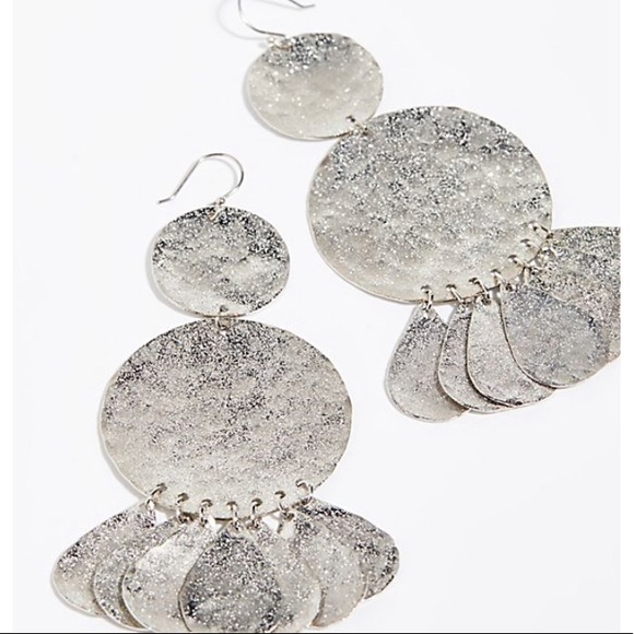 Free People Jewelry - FREE PEOPLE x SEREFINA | Shimmer Coin Earrings